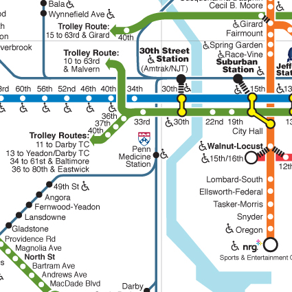 Official SEPTA System Map